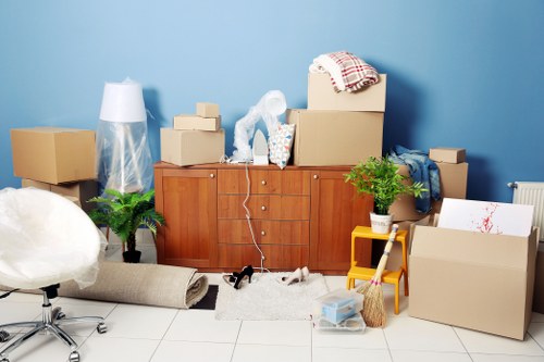 House movers planning a residential move in Holland Park