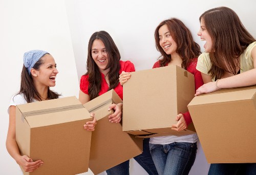 Local moving truck for business and office relocations in Holland Park