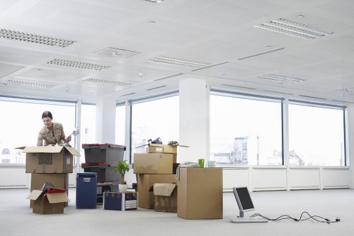 Customer issue review process for moving services