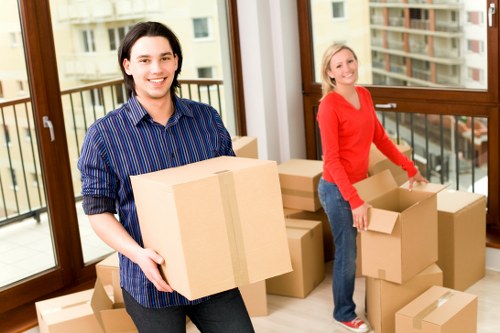 Packing and loading support for a move in Holland Park